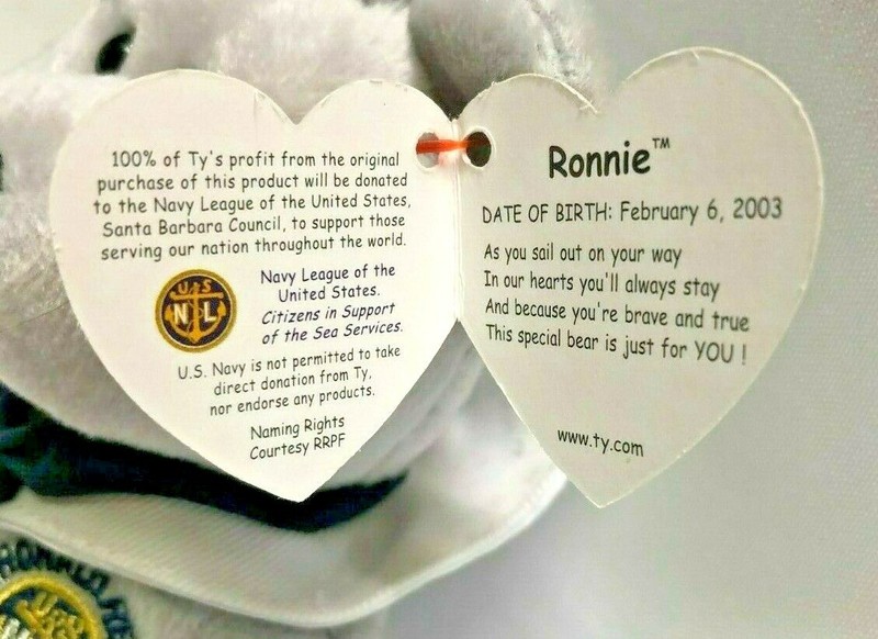 ronnie beanie baby